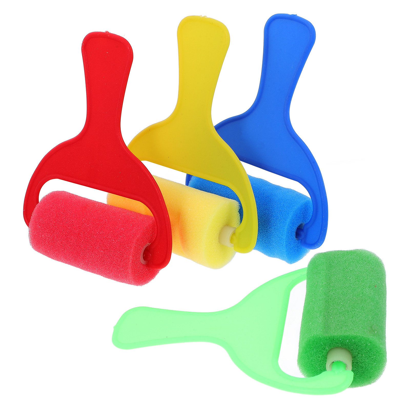 4Pcs Painting Roller Set Spong - Gouache Paint Set ulasan dan harga