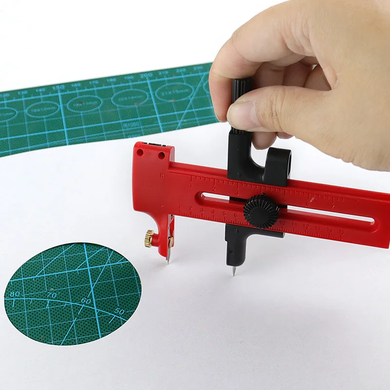 1Piece Rotary Compass Circle C - Art Craft With Paper ulasan dan harga