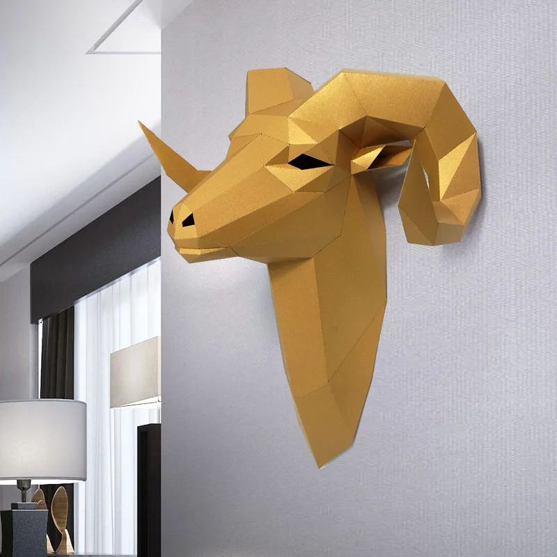 Pre-cut Bighorn Wild Sheep Ani - Art Craft Cardboard ulasan dan harga