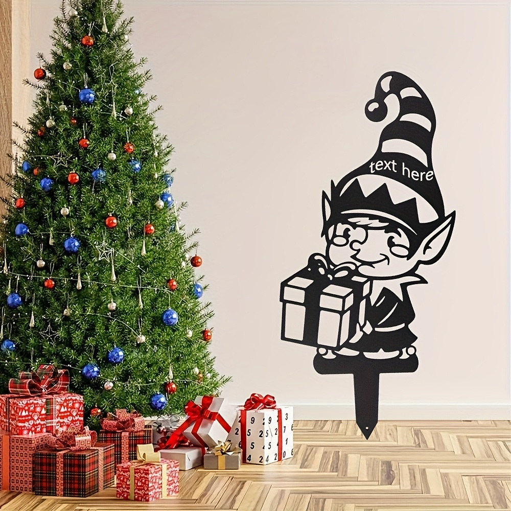 CIFBUY Christmas Elf Metal Wal - Art Craft Bar ulasan dan harga
