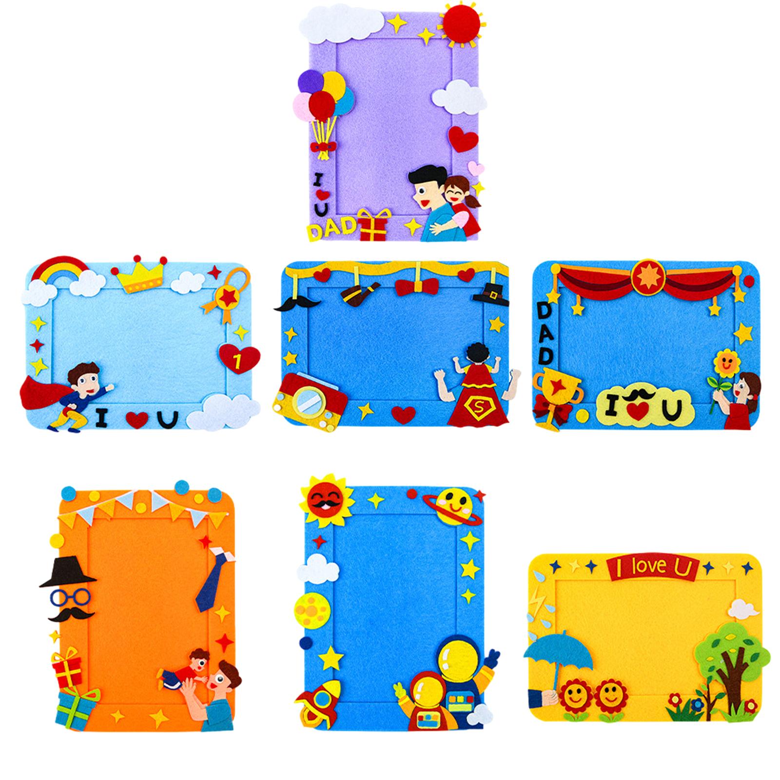 DIY Picture Frame Fathers Day  - Art And Craft For Father'S Day ulasan dan harga