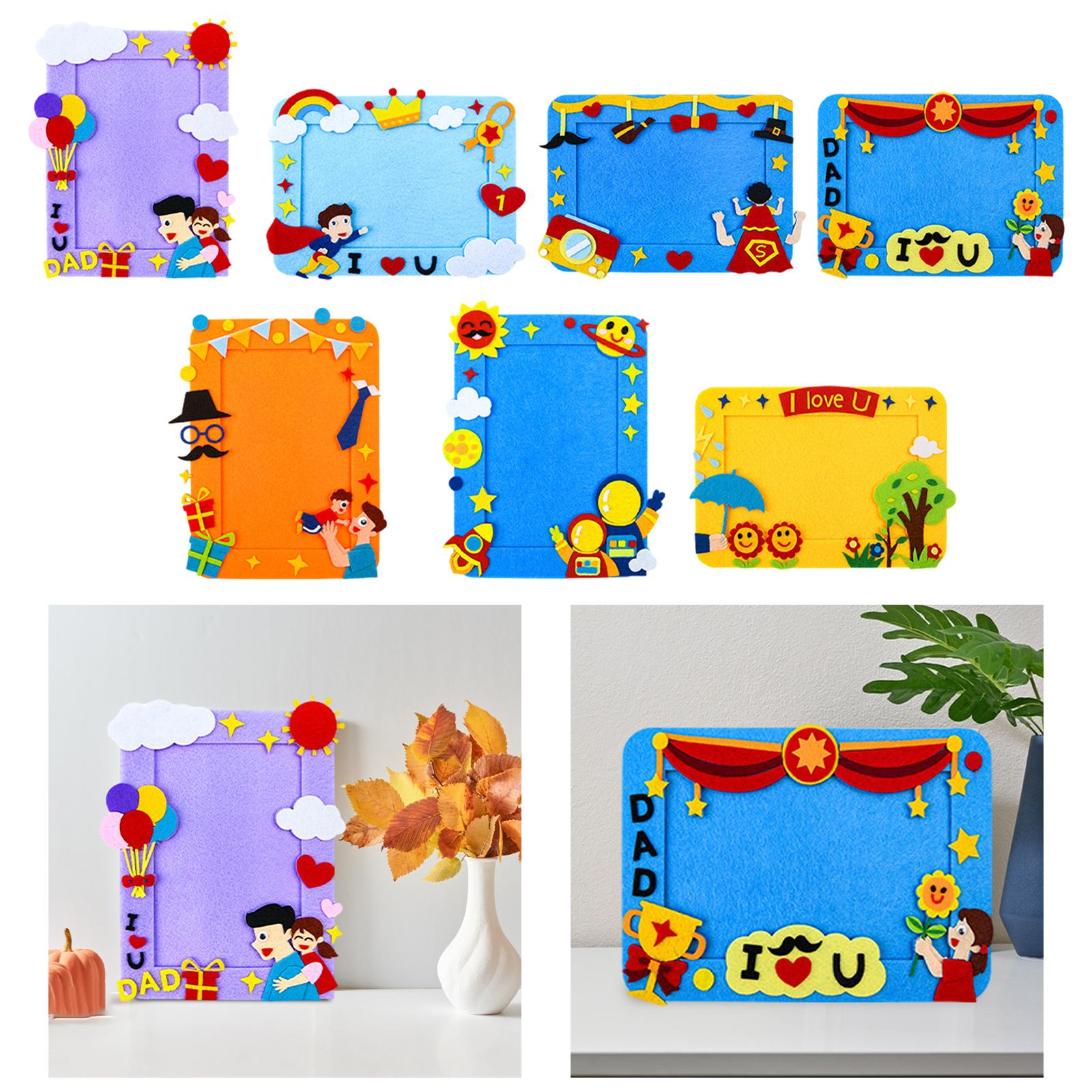 DIY Picture Frame Fathers Day  - Art And Craft For Father'S Day ulasan dan harga