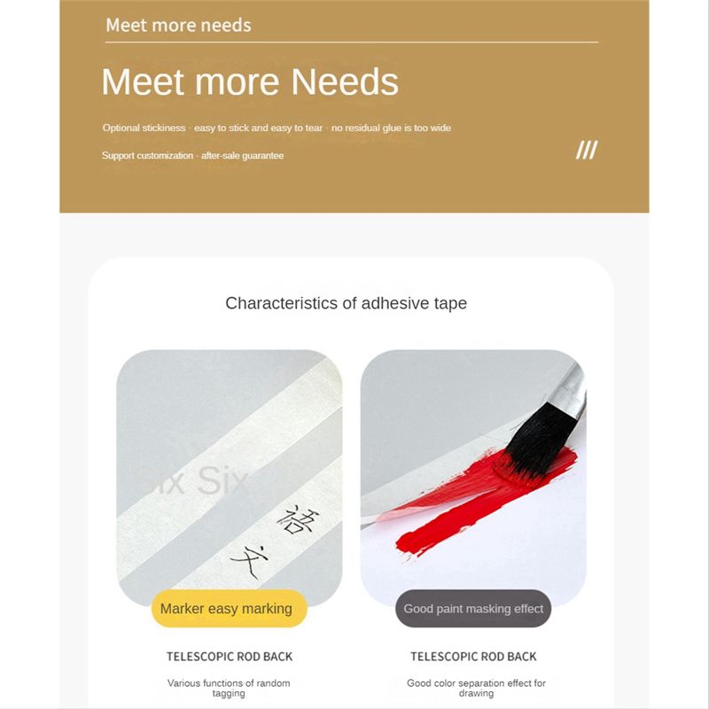 feelfeel Purpose Masking Tapes - School Of Art X Craft ulasan dan harga