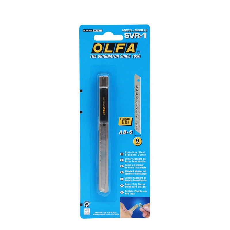 OLFA SVR-1 9mm Standard Cutter - Art Craft Cardboard ulasan dan harga